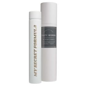 Tasty Words - 8 ounce Travel Thermal (Style: My Secret Formula)