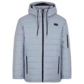 Helios - Paffuto Heated Coat (Color: Silver Gray- Male, size: small)