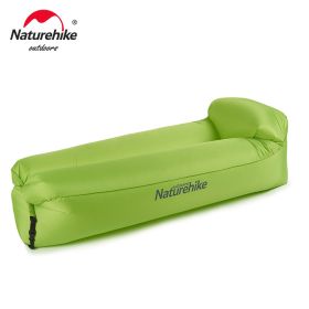 Naturehike Inflatable Sofa Inflatable Float Lounger Outdoor Air Sofa Swimming Pool Inflatable Bed Beach Inflatable Lounger (Color: Grass Green - L)